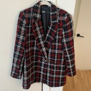 Zara tweed blazer